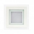 Светодиодная панель CL-S100x100EE 6W White (Arlight, Металл)