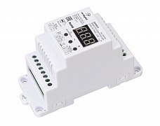 Диммер SMART-D19-DIM-PUSH-DIN (230V, 2A, TRIAC, 2.4G) (Arlight, IP20 Пластик, 5 лет)