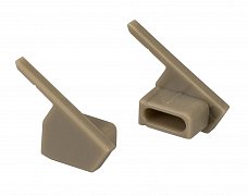 Комплект заглушек SL-MINI-SHELF-H9 OLIVE GREY (Arlight, Пластик)