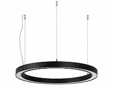 Светильник SP-CIRCLE-HANG-O3535-D500-30W Day4000 (RAL9005, 120 deg, 230V) IP40 LED (Arlight, Алюминий)