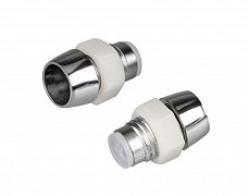 5PC Держатель 5мм (хром.пластик, с гайкой) (Arlight, 5мм (круглый))