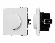 ARL NOBE Светорегулятор задний фронт TRIAC белый кварц софт-тач SWT-DLR-SFPL-WH (250V, 300W) (Arlight, Белый кварц)