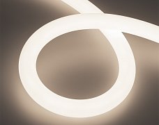 Лента герметичная MOONLIGHT-TOP-A336-D30mm 24V Day4000 (14.4 W/m, IP65, 5m, wire x1) (Arlight, Вывод прямой, 3 года)