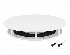 Крепление MOONLIGHT-BASE-ROUND-D25-L White (Arlight, Металл)