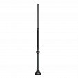 Опора фланцевая OXOR-OT3-DE-D160-L3000 (BK) (Arlight, Сталь)