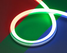 Лента герметичная MOONLIGHT-PRO-SIDE-X360-20x20mm 24V RGB (12 W/m, IP67, 10m, wire x2) (Arlight, Вывод боковой, 5 лет)