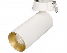 Светильник SP-POLO-BUILT-R65-8W Day4000 (WH-GD, 40 deg) (Arlight, IP20 Металл, 3 года)