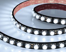 Светодиодная лента герметичная FLT-PS-A42-BLACK-23mm 24V White6000 (21 W/m, IP67, 30deg, 5m) (Arlight, -)