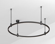 Основание ART-APRIORI-ROUND-ROD-400-R1000 (BK) (Arlight, IP20 Металл, 3 года)