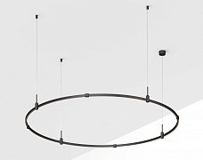 Основание ART-APRIORI-ROUND-HANG-R1800 (BK) (Arlight, IP20 Металл, 3 года)