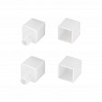 Заглушка WPH-FLEX-1414-TOP WHITE с отверстием (Arlight, Силикон)