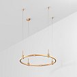 Основание ART-APRIORI-ROUND-HANG-R800 (GD) (Arlight, IP20 Металл, 3 года)