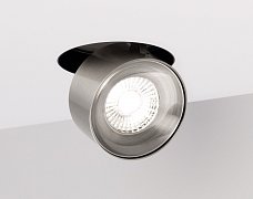 Светильник SP-PLURIO-BUILT-TRIMLESS-R120-9W Warm3000 (BK-NI, 36 deg, 230V) (Arlight, IP20 Металл, 3 года)