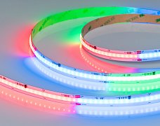 Светодиодная лента SPI-COB-X630-12mm 24V RGB-PX63 (11 W/m, IP20, 5m) (Arlight, -)