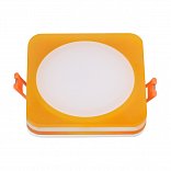 Светодиодная панель LTD-95x95SOL-Y-10W Warm White (Arlight, IP20 Пластик, 3 года)