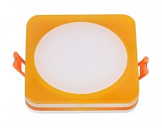 Светодиодная панель LTD-95x95SOL-Y-10W Warm White (Arlight, IP20 Пластик, 3 года)