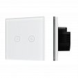 Выключатель сенсорный SWT-OMALI-S02-ZB-WH (250V, 10A, Zigbee) (Arlight, Стекло)