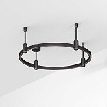 Основание ART-APRIORI-ROUND-ROD-200-R600 (BK) (Arlight, IP20 Металл, 3 года)