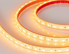 Светодиодная лента герметичная RTW-PFS-B60-13mm 24V Yellow (14.4 W/m, IP68, 5060, 5m) (Arlight, 14.4 Вт/м, IP68)