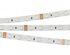 Светодиодная лента RT 2-5000-50m 24V RGB 2x (5060, 60 LED/m, LUX) (Arlight, 14.4 Вт/м, IP20)