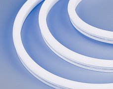 Лента герметичная WAVE-SIDE-A120-12x25mm 230V Blue (12 W/m, IP67, 50m, wire x2) (Arlight, Грибовидная форма)
