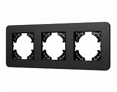 Рамка алюминиевая FRM-AKIRY-SFAL-3-BK (Arlight, -)
