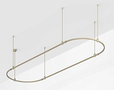 Основание ART-APRIORI-OVAL-ROD-800-3000x1000 (OG) (Arlight, IP20 Металл, 3 года)