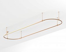 Основание ART-APRIORI-OVAL-ROD-400-4000x1000 (GD) (Arlight, IP20 Металл, 3 года)
