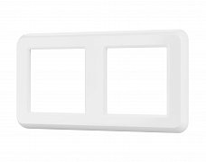 Рамка пластиковая FRM-VERSA-PL-2-WH (Arlight, -)
