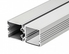 Профиль с экраном ALU-BASE-PW35S-2000 ANOD+CLEAR-P (Arlight, Металл)