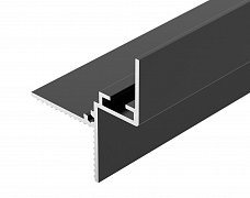 Профиль CEIL-SHADOW-12-3000 ANOD BLACK (Arlight, Алюминий)