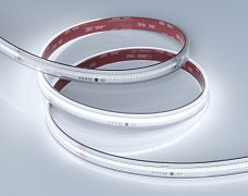 Светодиодная лента герметичная SPI-COB-PS-X378-14mm 24V White6000-PX63-BPT (7 W/m, IP67, 5m) (Arlight, бегущий огонь)