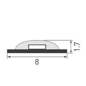 Светодиодная лента RT-5000-CSP-512-24V Warm2700 (8mm, 11W/m, IP20) (Arlight, -)