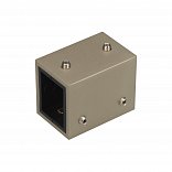 Коннектор прямой с питанием ART-APRIORI-CON-H-POWER (OG, горизонтальный) (Arlight, IP20 Металл, 3 года)