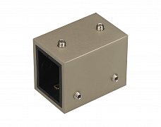Коннектор прямой с питанием ART-APRIORI-CON-H-POWER (OG, горизонтальный) (Arlight, IP20 Металл, 3 года)