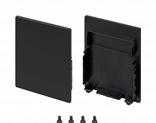 Заглушка SL-LINE-4050-3L-LOW BLACK глухая (Arlight, Пластик)