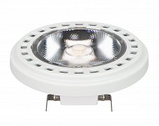 Лампа AR111-UNIT-G53-15W- Day4000 (WH, 24 deg, 12V) (Arlight, Металл)