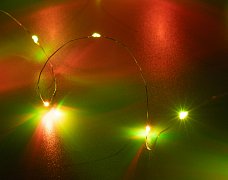 Светодиодная гирлянда ARD-DEW-HOME-2000-CLEAR-20LED-STD RGB (3V, Battery Pack) (Ardecoled, IP20)