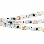Светодиодная лента SPI-5000SE-5060-60 12V Cx3 RGB-Auto (10mm, 13.2W/m, IP65) (Arlight, Закрытый, IP65)