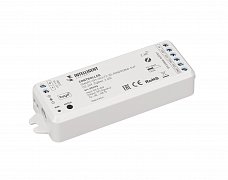 INTELLIGENT ARLIGHT Контроллер SMART-SPI-302-72-2G-RGB/RGBW-SUF (12-24V, ZigBee, 2.4G) (IARL, IP20 Пластик, 5 лет)