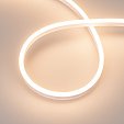 Лента герметичная AURORA-PS-A120-12x6mm 24V Warm3000 (10 W/m, IP65, 2835, 5m) (Arlight, Силикон, 2 года)
