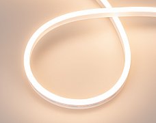 Лента герметичная AURORA-PS-A120-12x6mm 24V Warm3000 (10 W/m, IP65, 2835, 5m) (Arlight, Силикон, 2 года)