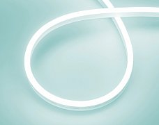 Лента герметичная AURORA-PS-A120-12x6mm 24V Azure (10 W/m, IP65, 2835, 5m) (Arlight, Силикон, 2 года)