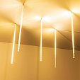 Светодиодная гирлянда ARD-ICEFALL-CLASSIC-D12-500-5PCS-CLEAR-72LED-LIVE WARM (230V, 6W) (Ardecoled, IP65)
