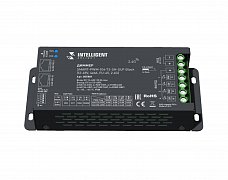 INTELLIGENT ARLIGHT Диммер SMART-PWM-104-73-SH-SUF Black (12-48V, 4x6A, RJ-45, 2.4G) (IARL, IP20 Металл, 5 лет)