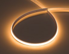 Лента герметичная MOONLIGHT-TOP-X544-10x5mm 24V Warm2200 (10 W/m, IP65, 5m, wire x1) (Arlight, Вывод прямой, 3 года)