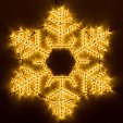 Фигура светодиодная ARD-SNOWFLAKE-M10-1000x900-504LED Warm (230V, 31W) (Ardecoled, IP65, 1 год)