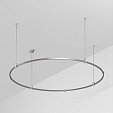 Основание ART-APRIORI-ROUND-ROD-400-R1500 (TN) (Arlight, IP20 Металл, 3 года)