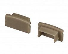 Заглушка LINE-1708 OLIVE GREY глухая (Arlight, Пластик)
