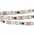 Светодиодная лента SPI-5000-IR21B 12V RGB (5060,300 LED x3,1804, ПДУ) (Arlight, Открытый, IP20)